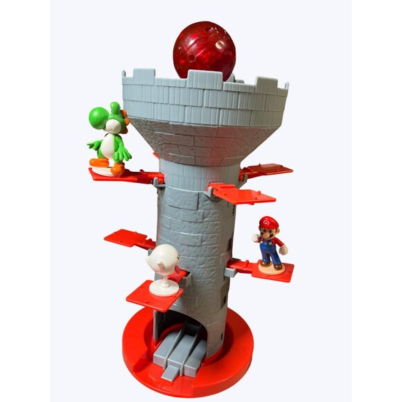 Super Mario Blow Up Shaky Tower Game By Epoch For Ages 4+ Complete - Picture 13 of 16